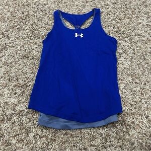 Under Armour Youth Medium Girls Athletic Tank